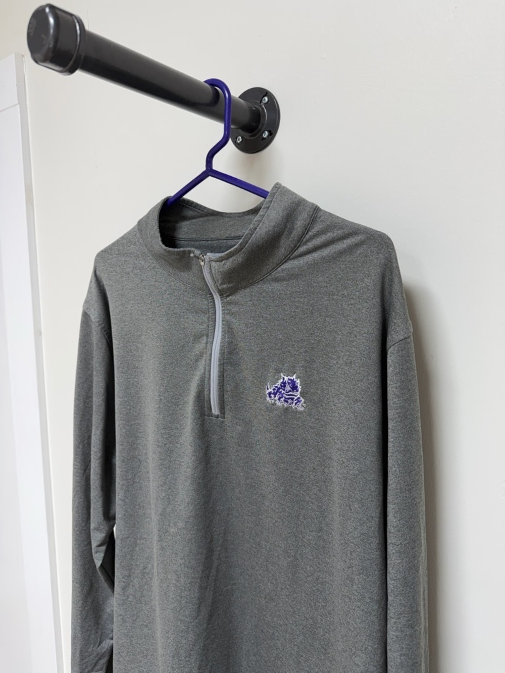 Men’s Peter Millar TCU Half-Zip